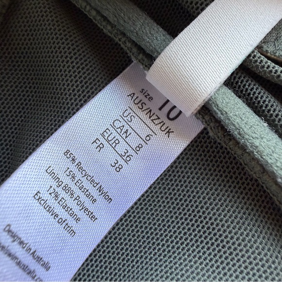 SEA LEVEL SWIM Essentials Mid Bikini Top Only - Picture 5 of 7